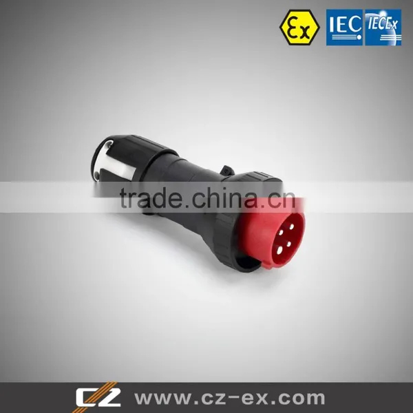 32A Full Plastic Explosion-proof Mobile Power Branch Connection Socket Box