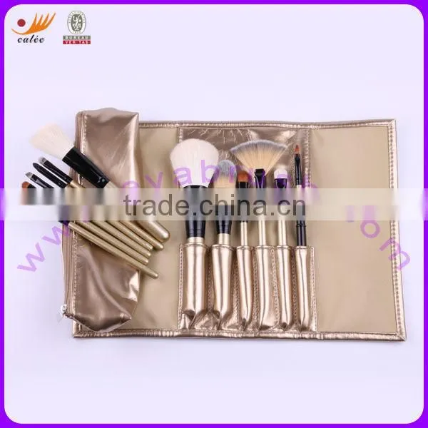 Cosmetic/Makeup Brushes Set With Aluminum Ferrule and Wooden Handle,Your OEM Projects Are Welcome