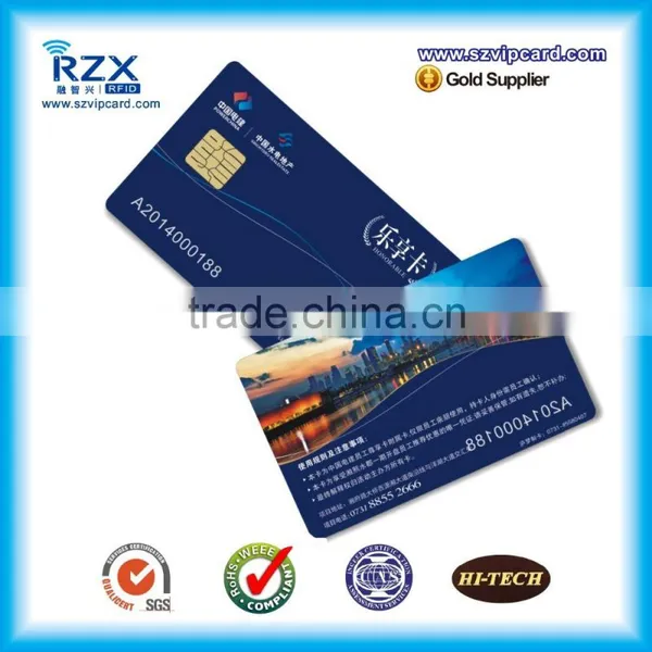 Full CMYK Printing Plastic Smart Pvc Card With FM4442/ FM4428 Chip photo-2
