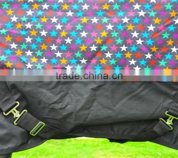 Fashion Polyester Heavy Turn Out Saddlery Winter Horse Rug photo-4