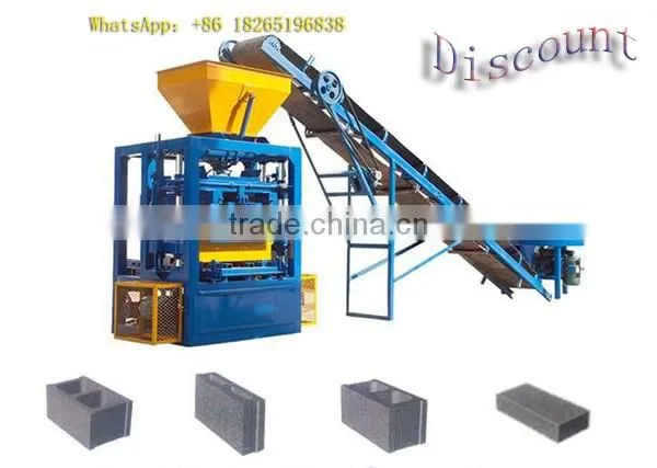 Qt4-24 Brick Cement Blcoks Making Machine