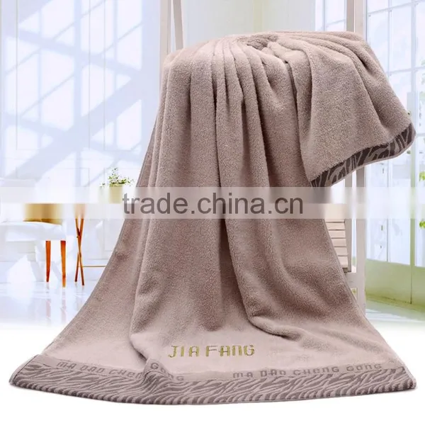 Embrodery Cotton Bath Towels photo-4