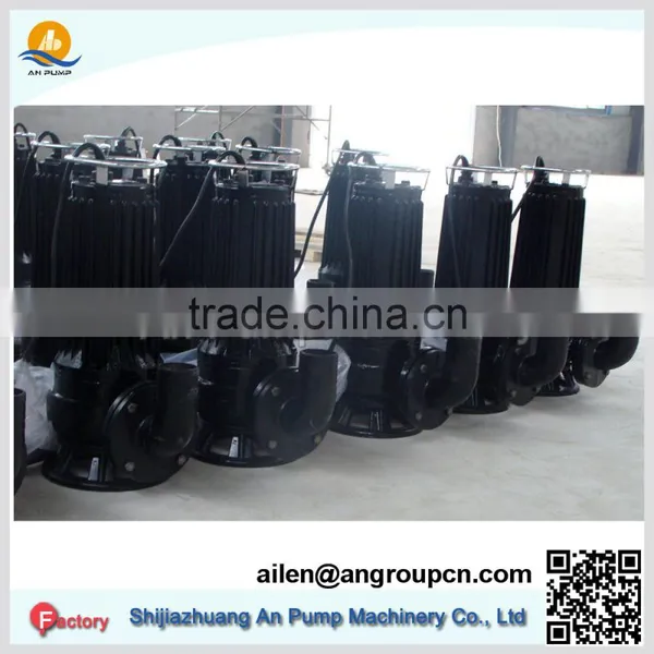 Stainless Steel Non-Clog Vertical Submersible Sewage Suspension Pump photo-3