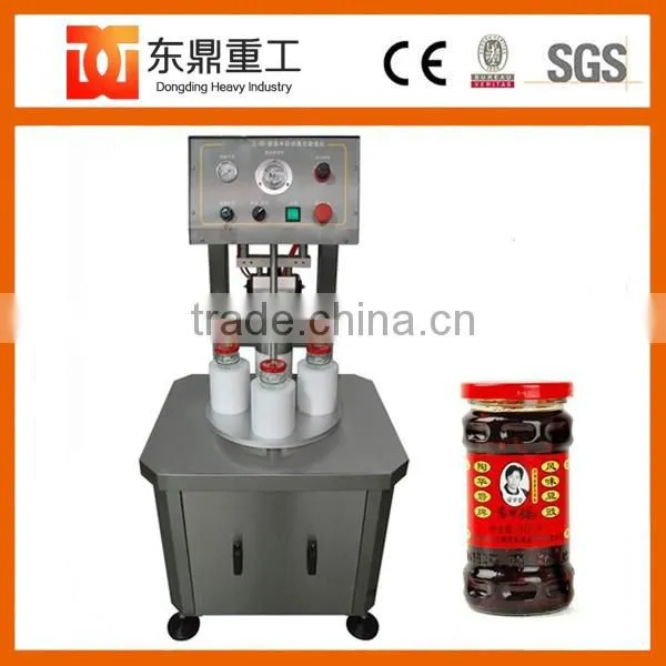 Semi-automatic Vacuum Glass Jar Capping Sealing Machine photo-2