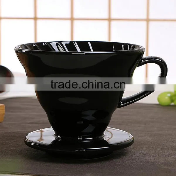 China Low Price Products High Quality Coffee Filter,Ceramic Coffee Dripper photo-3