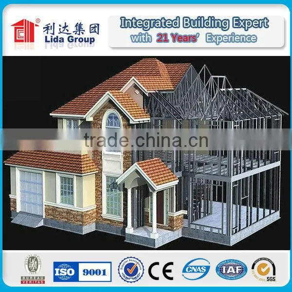 Trendy Design Light Steel Prefabricated Villa photo-3