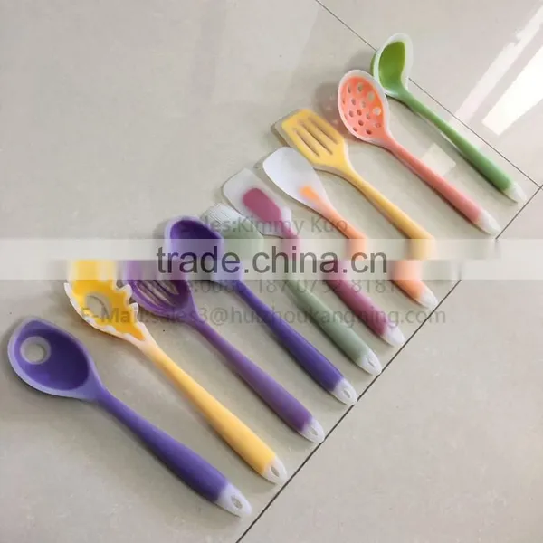 Silicone Surface Nylon Kitchen Utensils Cooking Tools Kitchenware photo-3