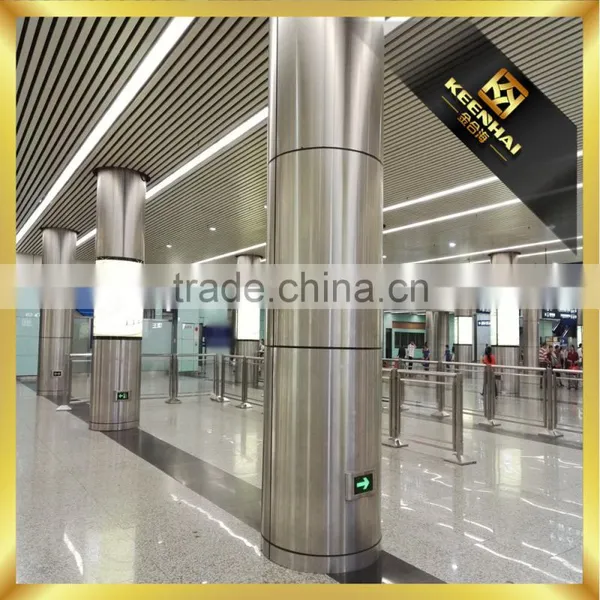 Polished Finish 304 Stainless Steel Decorative Exterior Column photo-3