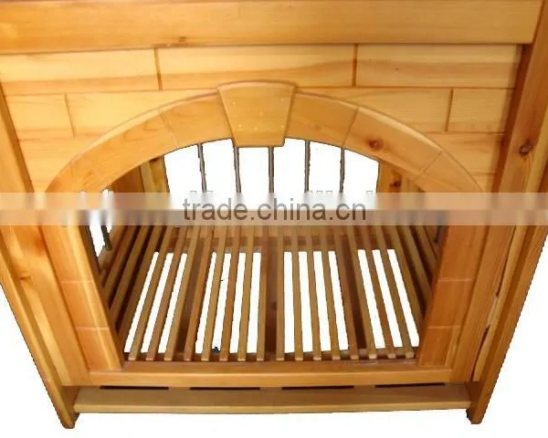 Made-in-China Factory Price Classical Wooden Dog Cage, Wooden Dog House, Dog Cage photo-4