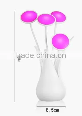USB Flower Vase Shaped Led Motion Sensor Night Light photo-2
