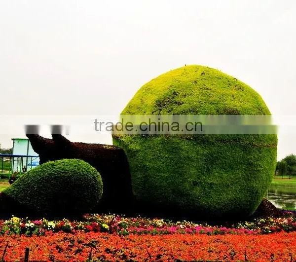 No.1 Green Sculpture on Sale Simulation Art Sculpture on Park Artificial Sculpture photo-6