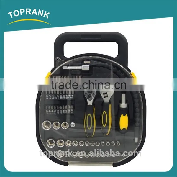 TOPRANK Trade Assurance 64 Piece Household Combination Tool Set,Tool Kit Set,Germany Design Hand Tool Set photo-2