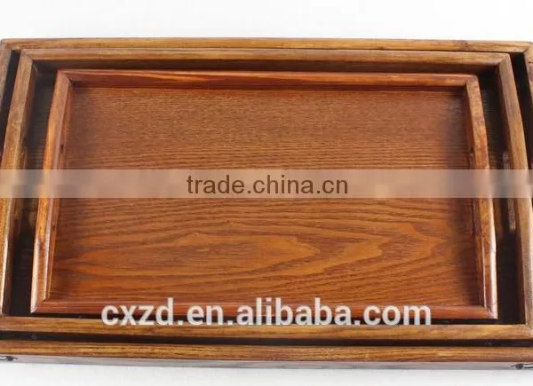 Chinese Style Wooden Cutlery Tray