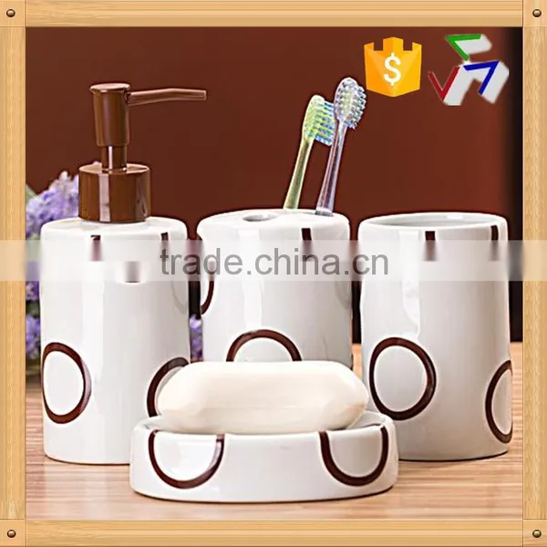 Colourful Ceramic Bathroom Set photo-3