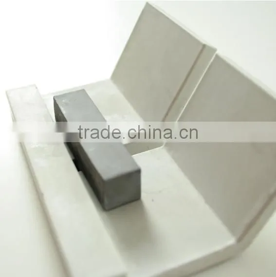 Office Set Handmade Concrete Business Card Holder for Desk Deco photo-3