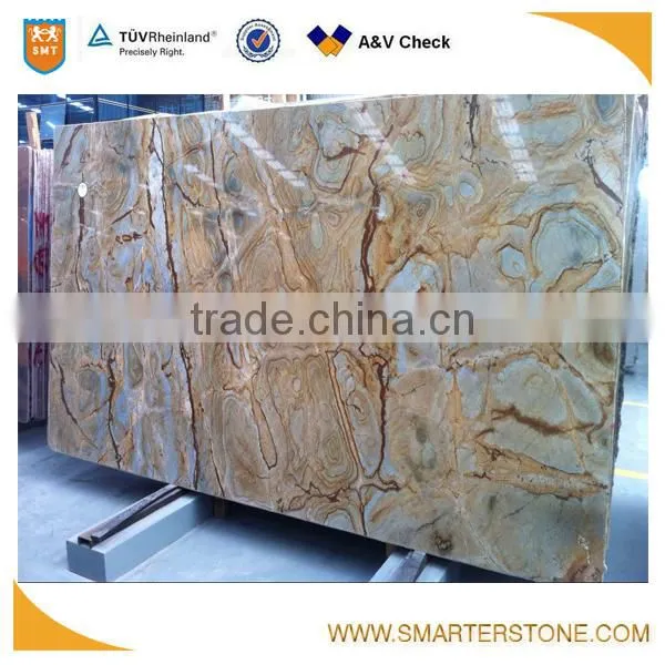 Cappuccino Onyx Brown Onyx Slab for Central Hotel photo-2