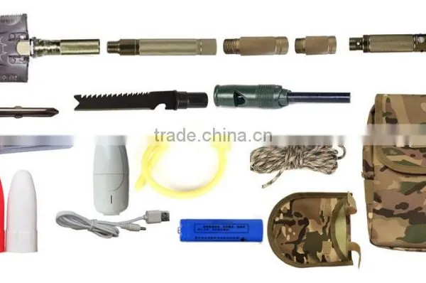 Winter Vehicle Survival Kit Auto First Aid Kit Emergency Multifunctional Shovel photo-4