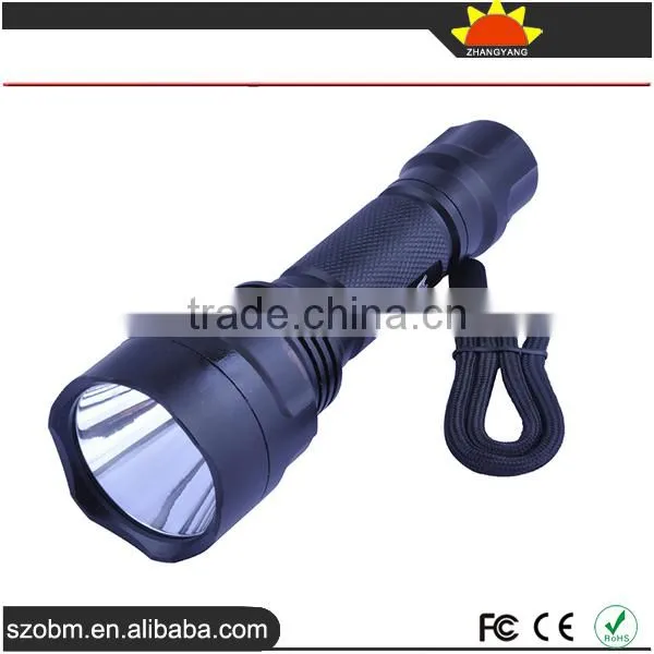 Green Light Flashlight Torch C8 Q5 560Lumens 1 Mode Tactical LED Flashlight Toch photo-2