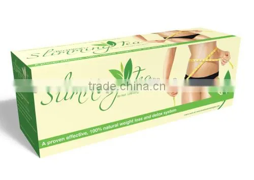 Private Label Slim Tea Detox Slimming Green Tea Fat Burner Slimming Tea 2g*20bags/box photo-5