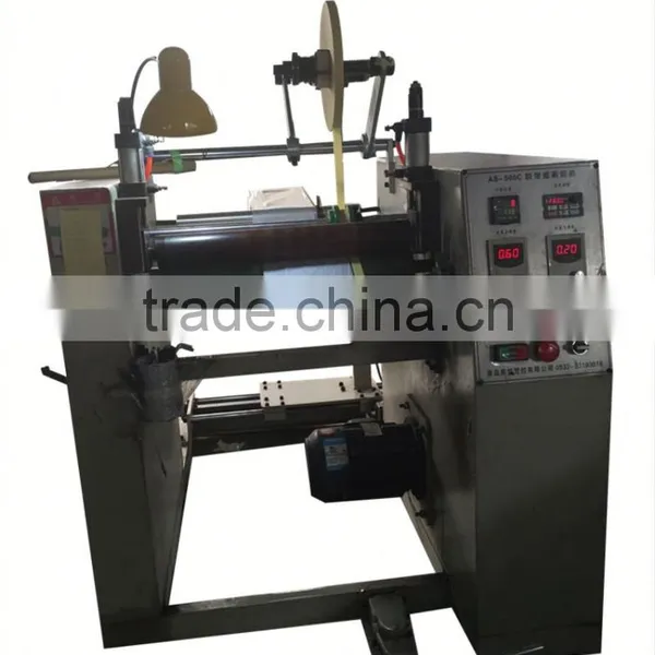 China Degradable Plastic pe Film Roll Making Machine photo-6