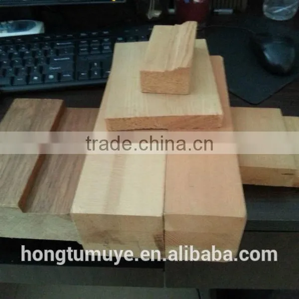 Decorative White Primed Wood Finger Joint Casing Moulding photo-4
