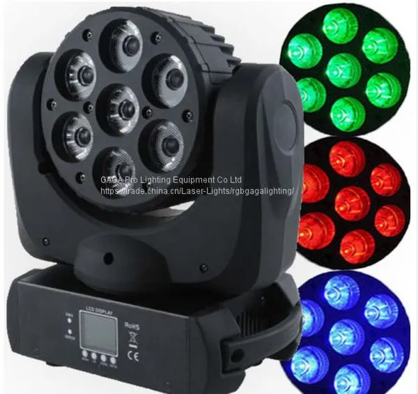 7PCS 15W Osram 4in1 LEDs Mini LED Wash Head Lighting LED Light photo-2
