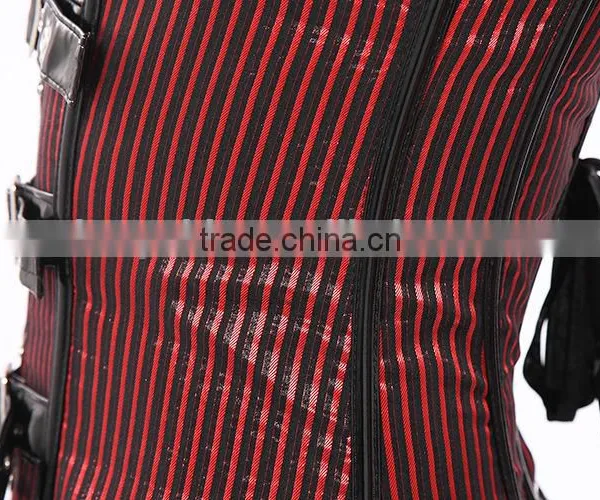 2015 Newest Style Seamless Conjoined One Set Body Shaping Corset With Long Skirt photo-6