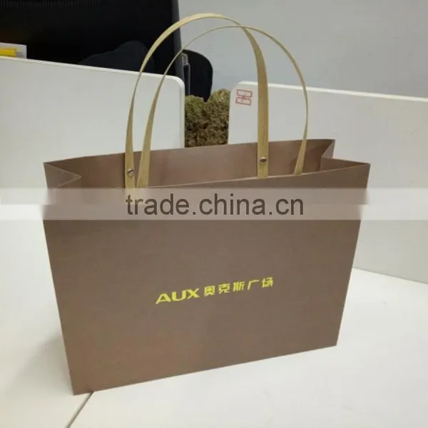 2017 Custom High End Recycled Brown Paper Bag photo-5