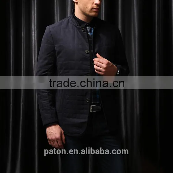 Custom Business Formal Point Collar Men Winter Jackets photo-3