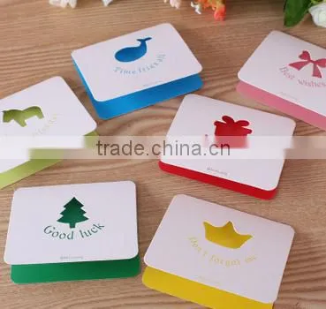 Wholesale Loving Heart Invitation Card Paper Wedding Card for New Year Gift 2017 photo-4