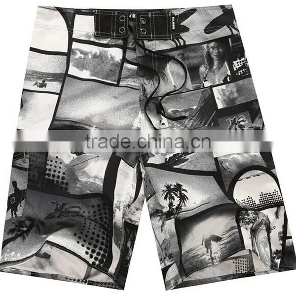 Mens Casual Seaside Beach Sarong Shorts photo-2