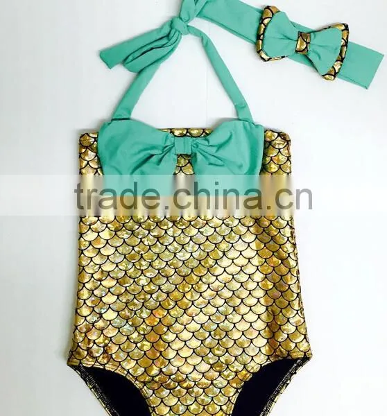 OEM 2017 Plus Size One Piece Tankini Mermaid Swimsuit photo-3