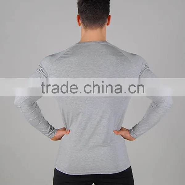 Fitness Gym t Shirt With Long Sleeve photo-3