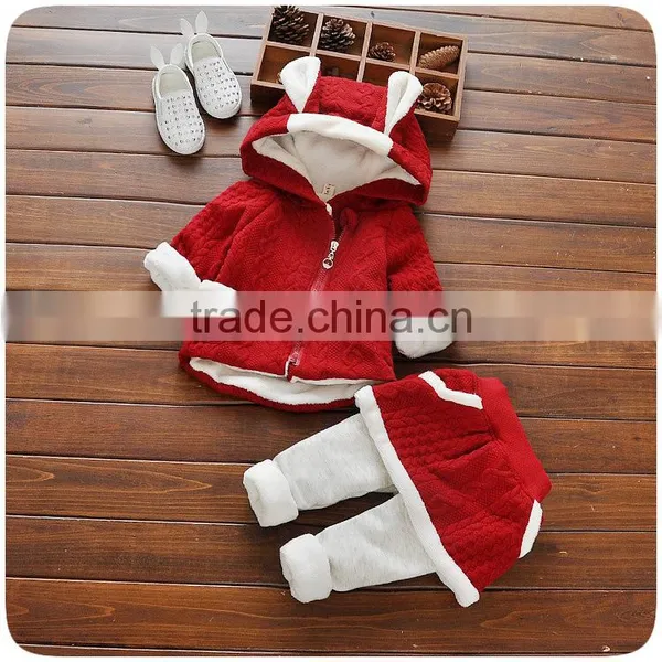 Children Girl Winter Warm Coat Children Girls Clothing Sets Leisure Kids Wholesales Clothes photo-3