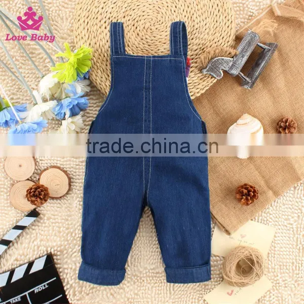 Children Boutique Clothing Baby Jeans Children Denim Overalls Kids Fashion Jeans photo-2