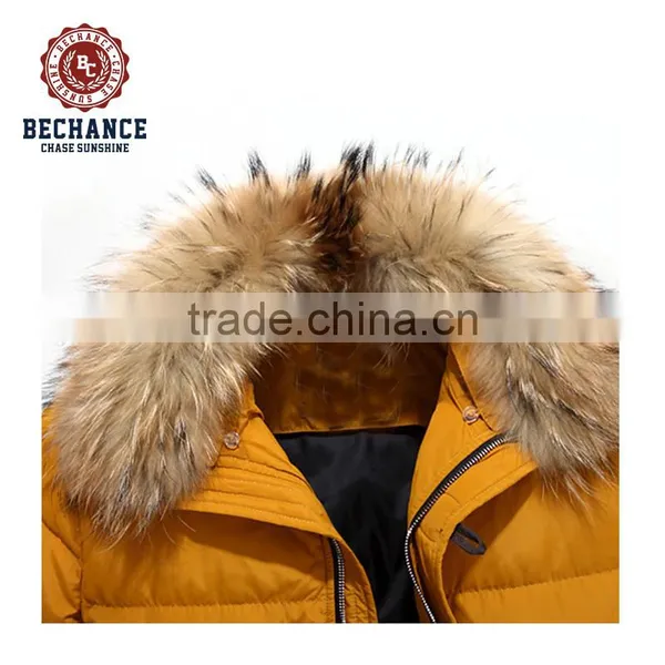 2016 Fashion Mens Fur Hood Jacket for Winter photo-3