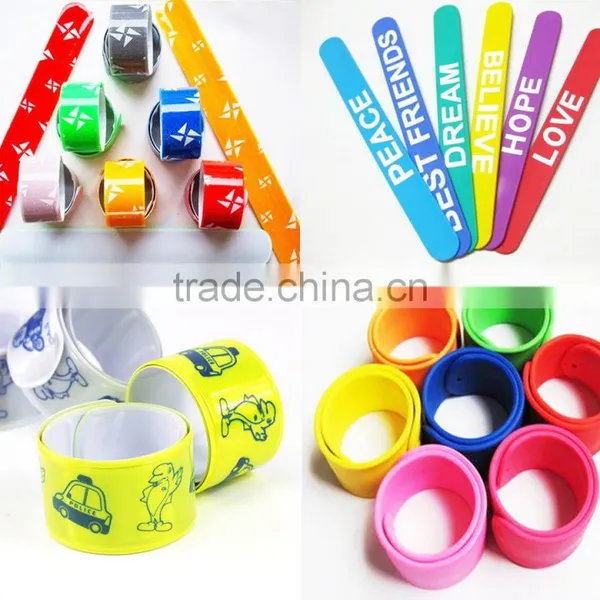 Factory Customized Promotion Gift Kids Slap Bands photo-3