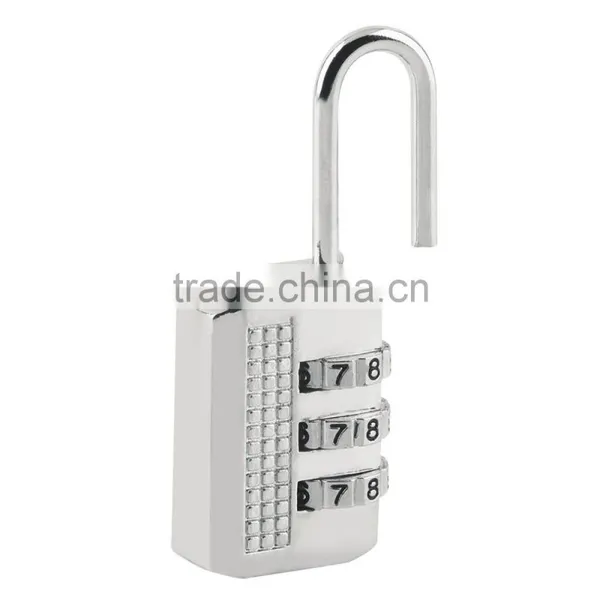2016 NEW 3/4 Dial Combination Padlock Locker Door Toolbox Luggage Suitcase Lock photo-4