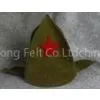 Hair Protective 100% Pure Sheep Wool Felt Sauna Hats for Sauna Room