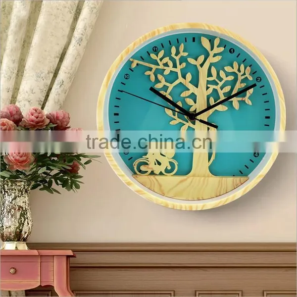 10 Inch Modern Decorative Wooden Wall Clock photo-5