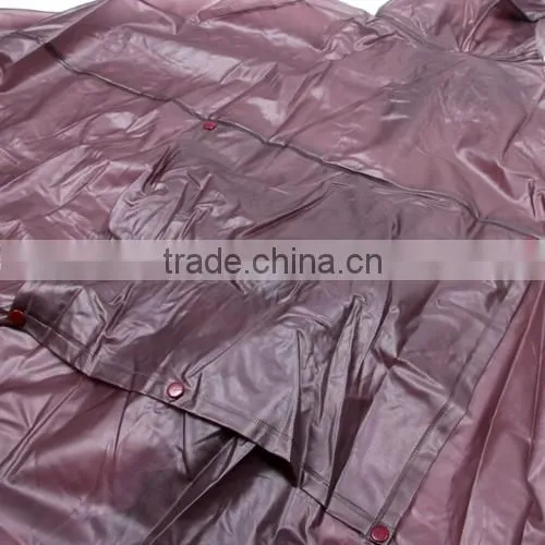 Pvc Hooded Rain Cape Poncho for Adults photo-5
