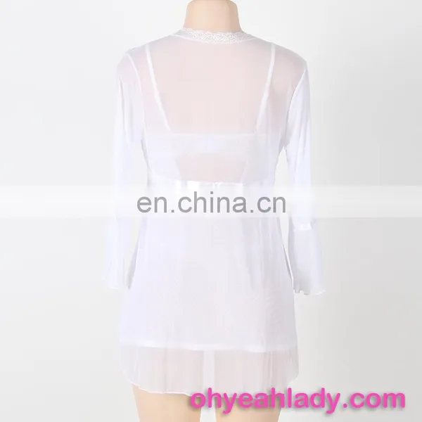 White Color Four Size Women New Sexy Nighty Design photo-6