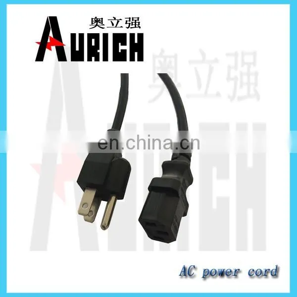 Ul2464 Pvc Insulated Wire Hollow Brass Power Plug Pin Power Cable photo-3