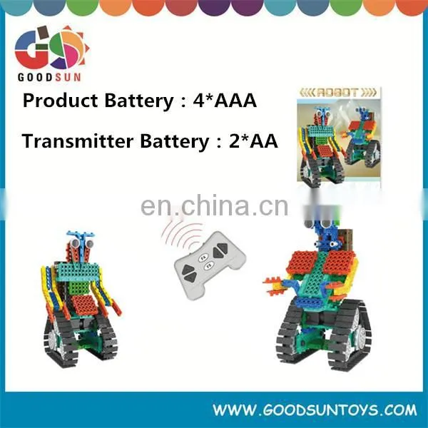 DIY Toy Channel R/c Building Block Robot Educational Toy photo-4