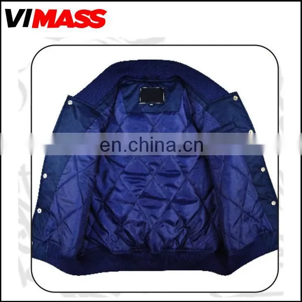 Hot Sell Custom Plain College Jacket photo-5