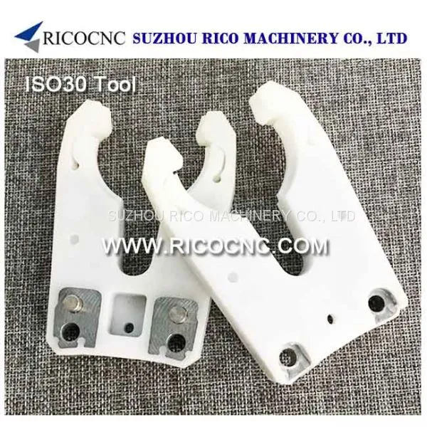 White ISO30 Tool Clips CNC Tool Holder Forks ISO30 Tool Grippers for CNC Machine photo-2