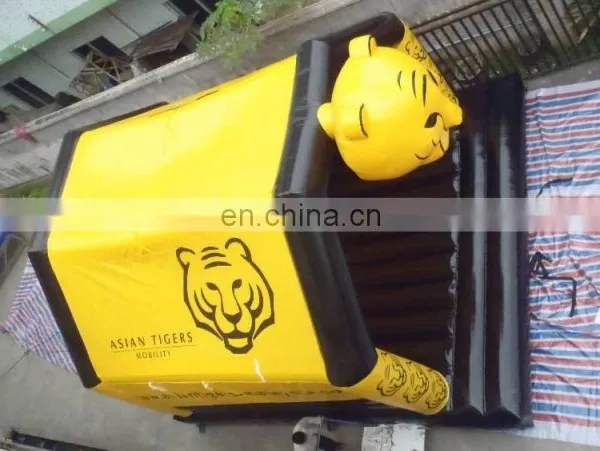 Hot Sale Inflatable Tiger Bouncers /inflatable Jumping Castle for Amusement photo-2