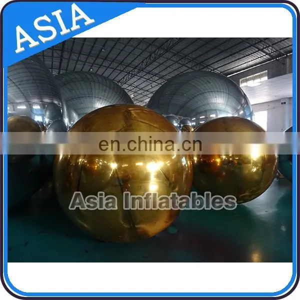 Decoration PVC Material Inflatable Mirror Balloon Wholesale / Colorful Mirror Display for Outside Building Decoration photo-3