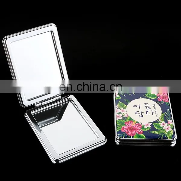 Factory Price Owl Pocket Folding pu Mirror photo-3