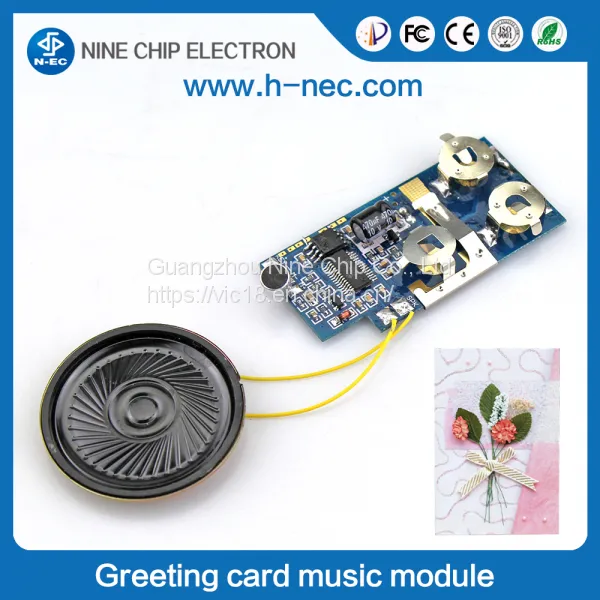 Music Greeting Card Programmable Usb Sound Module Music Recorder photo-2
